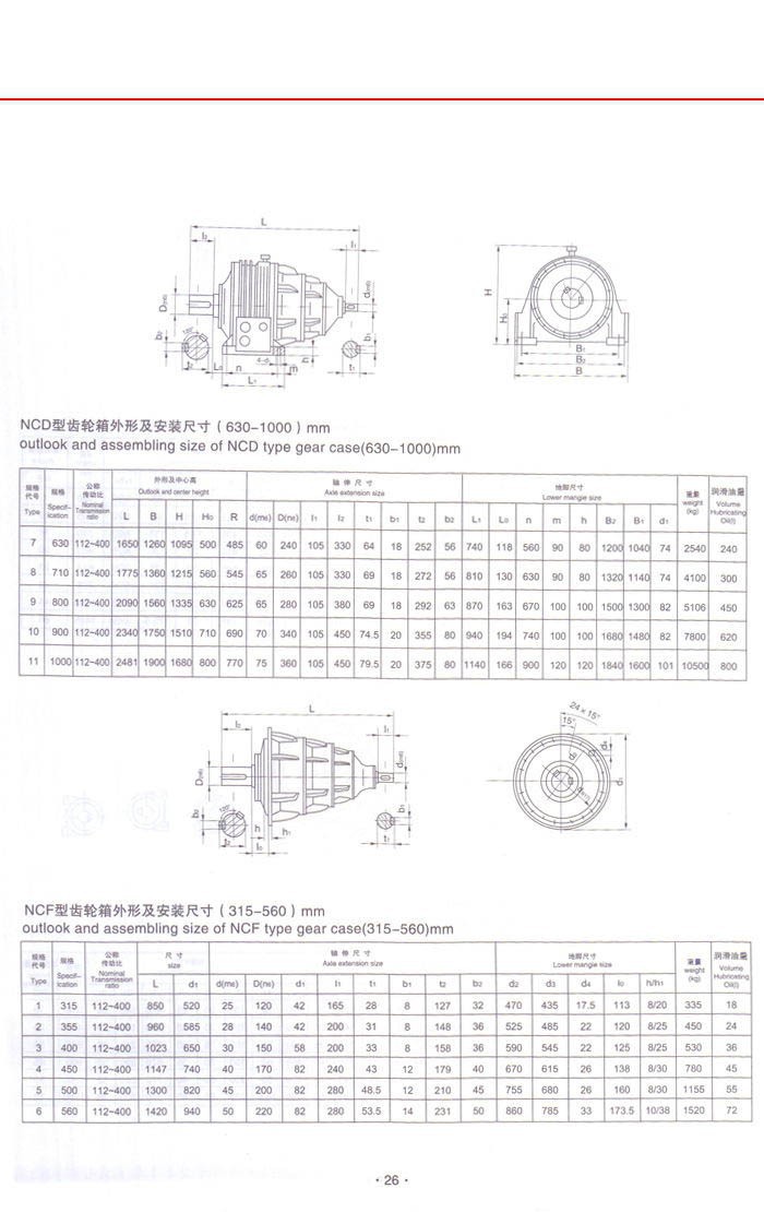 新型NGW行星齒輪減速器